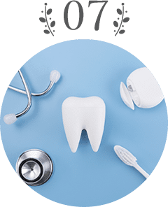 福岡市博多区のららぽーと福岡の歯医者「すずらん歯科」 治療が終わったら、健康的なお口を歯を保ちましょう！